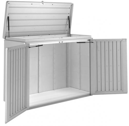 ARCON METALICO BIOHORT HIGHBOARD 160 COFRE- BAUL DE JARDIN - ARCONES-BAULES  Y COFRES DE RESINA Y METALICOS PARA JARDIN - ARCONES METALICOS BIOHORT  BAULES Y COFRES-ARCON DE JARDIN - Casetas y Cobertizos