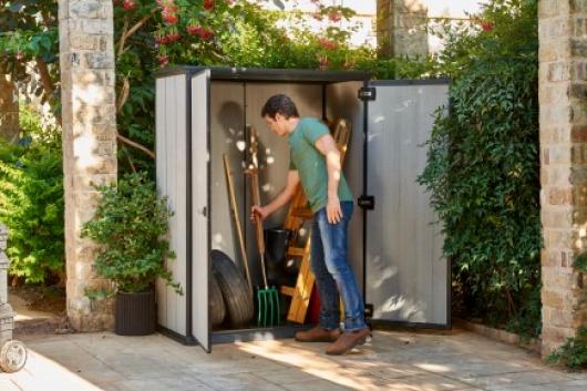 ARMARIOS DE RESINA JARDIN GRANDES - ARMARIOS DE RESINA Y METALICOS DE JARDIN  - Casetas y Cobertizos de Resina para Jardin en España, Piscinas Gre