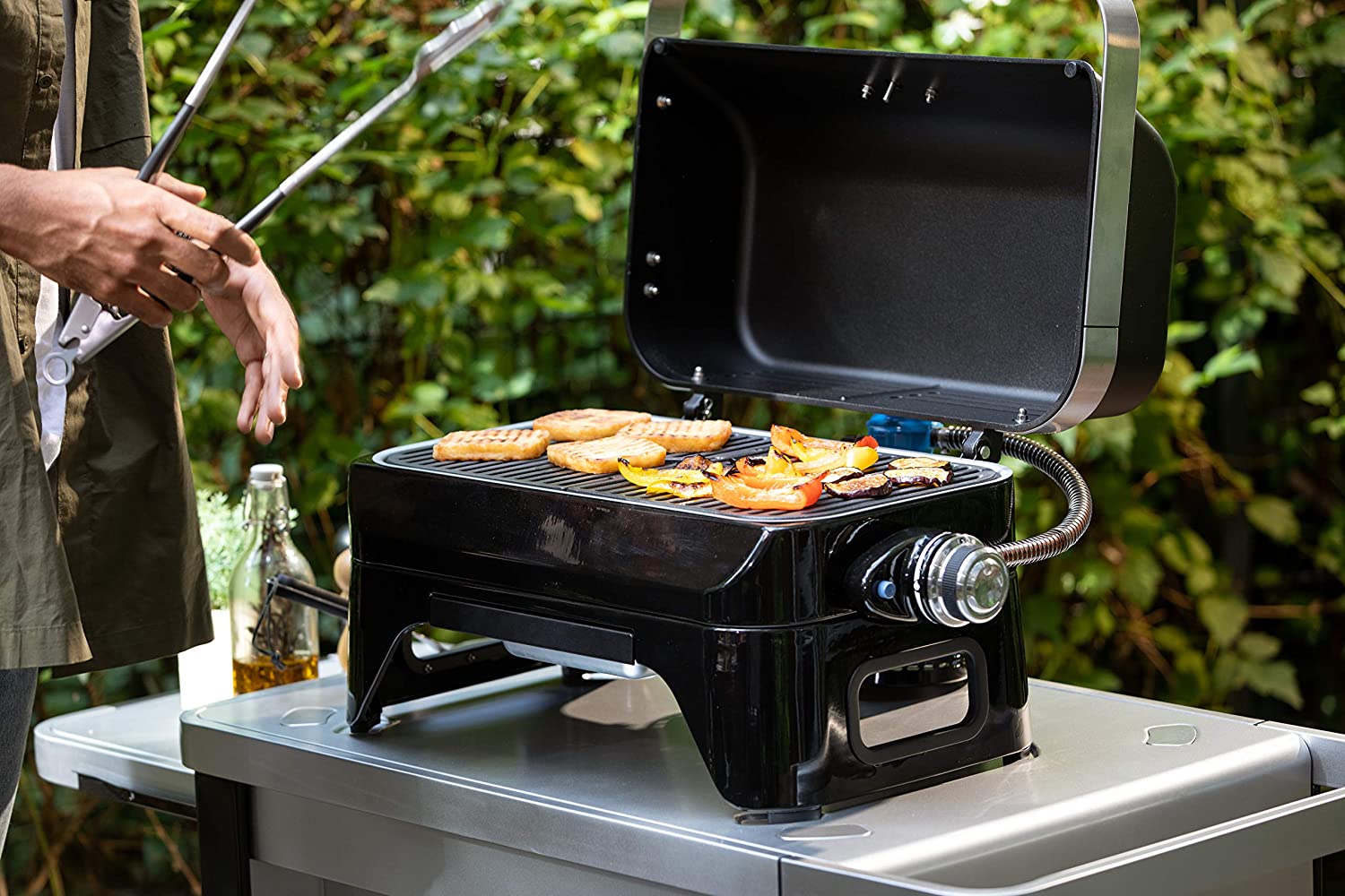 Campingaz, Cocina de gas portátil de dos quemadores, Parrilla al aire libre