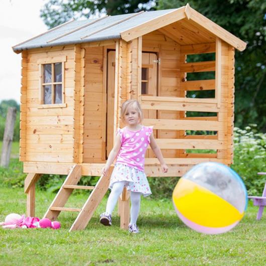 CASITA INFANTIL DE MADERA OUTDOOR TOYS MAYA - JUEGOS INFANTILES, JUEGOS DE  EXTERIOR OUTDOOR TOYS - CASITAS INFANTILES DE MADERA OUTDOOR TOYS - Casetas  y Cobertizos de Resina para Jardin en España, Piscinas Gre