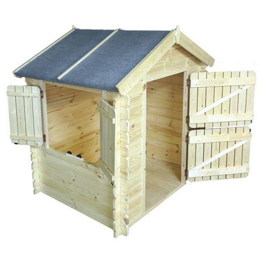 CASITA INFANTIL DE MADERA OUTDOOR TOYS ARMELLE - JUEGOS INFANTILES, JUEGOS  DE EXTERIOR OUTDOOR TOYS - CASITAS INFANTILES DE MADERA OUTDOOR TOYS -  Casetas y Cobertizos de Resina para Jardin en España, Piscinas Gre