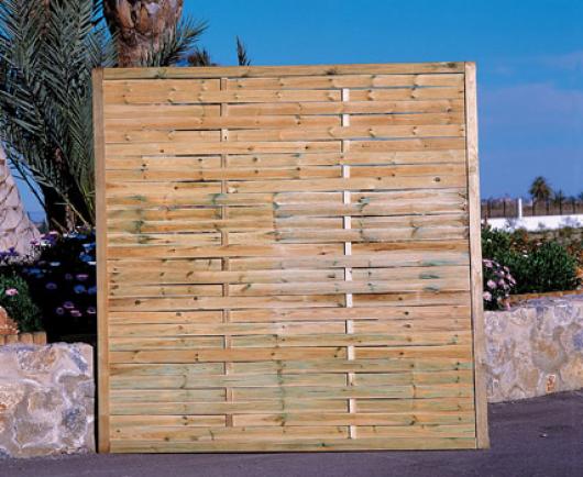 monitor compensar Cuaderno PANEL RECTO MADERA JARDIN - VALLAS Y CERRAMIENTOS JARDIN - PANELES DE  MADERA JARDIN - Casetas y Cobertizos de Resina para Jardin en España,  Piscinas Gre